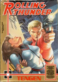Rolling Thunder Famicom JP box art